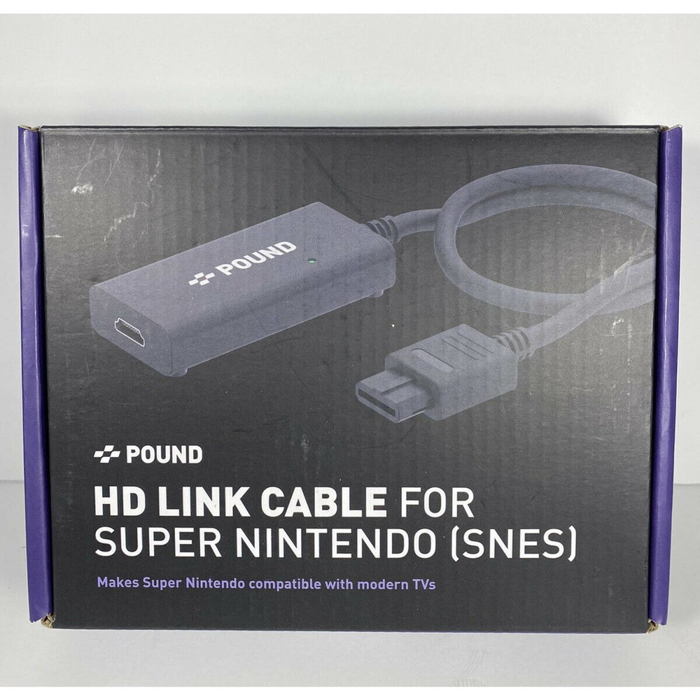 Super Nintendo SNES Pound Technology HD Link Cable